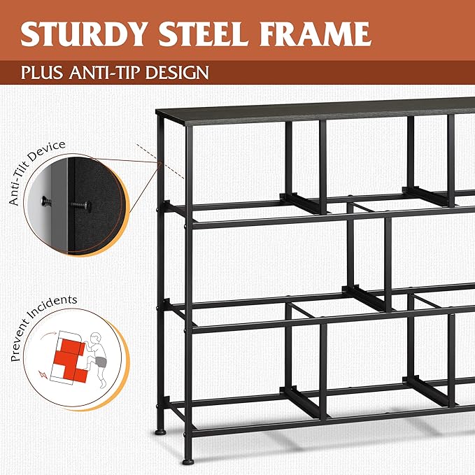 WLIVE 8 Drawer Dresser for Bedroom, Fabric Black Dresser - Image 7