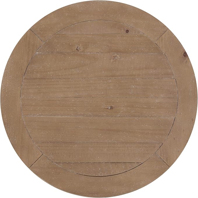 Martin Svensson Home Napa Solid Wood Pedestal End Table - Image 3