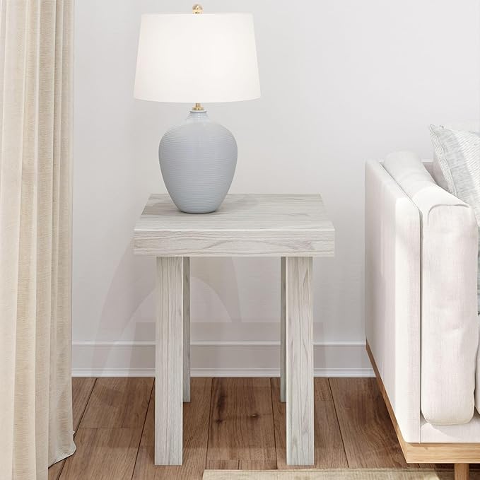Plank+Beam Classic Square Side Table, Slim Side Table - Image 2