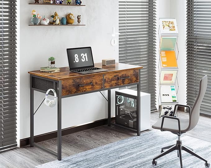 Casaottima 40 Inch Small Office Computer Desk - Image 8