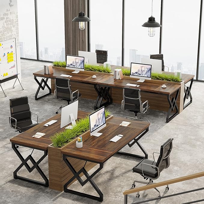 Tribesigns 63-inch Executive Desk, Large Office Computer Desk - Image 7