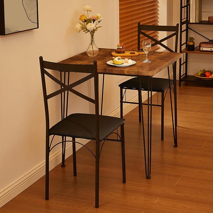 VECELO Kitchen Dining Room Table Set - Image 4