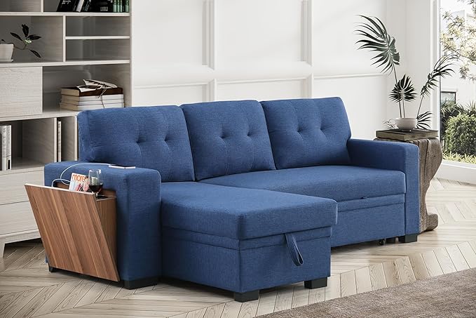 Devion Furniture Maison 4-in-1 Convertible L Shaped Couch - Image 7