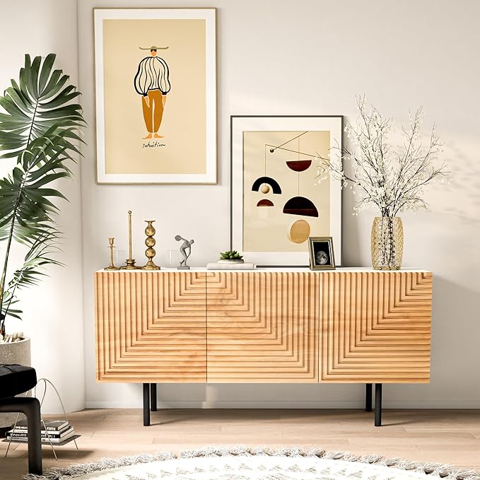 Roomfitters Mid Century Modern TV Stand - Image 3
