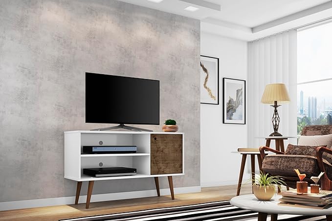 Manhattan Comfort Liberty Mid Century Modern TV Stand - Image 2
