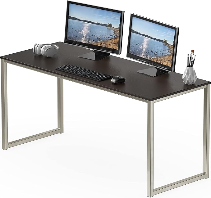 SHW Mission 55-Inch Home Office Computer Desk - Image 6