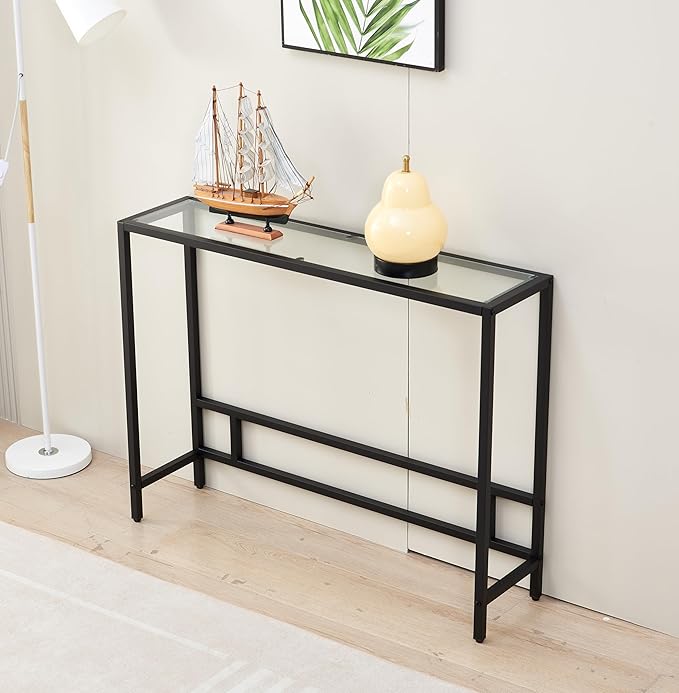 MAJARO Small Modern Console Table - Image 5