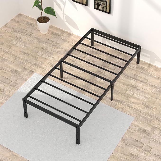 18 Inch Twin XL Bed Frames, Metal Platform Twin XL Bed Frame - Image 4