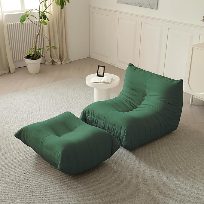 Luxury Ottomans, Modern Square Foot Rest - Image 7
