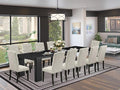 X12EL-006-35 - 13-piece Modern Dining Room Table Set a Rectangular Kitchen by LuxebyEastWestFurniture