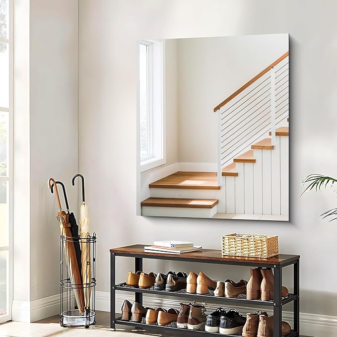 Frameless Mirror, 36x40 inch Bathroom Mirrors - Image 6