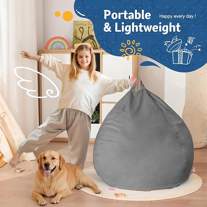 Homguava 2FT Bean Bag Chair: 2' Bean Bags - Image 5