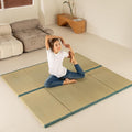 MustMat Japanese Floor Mattress Foldable Tatami Mats Folding Tatami Futon by MustMat