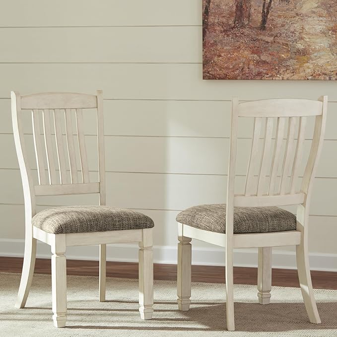 Signature Design by Ashley Bolanburg 20" Upholstered Dining Room Chair - Image 2