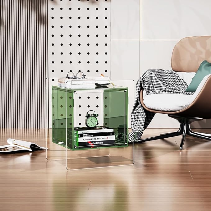 Acrylic Nightstand, Bedside Table - Image 8