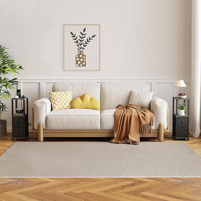TUTOTAK Small Narrow End Tables, Side Tables - Image 2