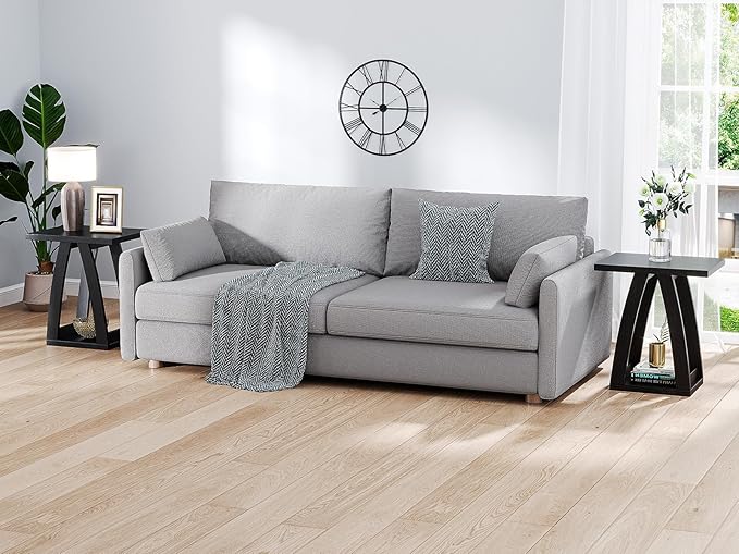 End Tables Living Room Set of 2. Side Tables Living Room. Side Table Beside - Image 8