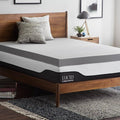 Lucid 4 Inch Bamboo Infused Memory Foam Mattress Topper by Lucid