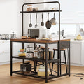 46" Large Kitchen Island Table Baker Rack by JOCOEVOL