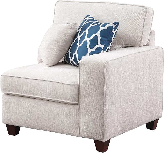 127" L-Shaped Sectional Couch - Image 12