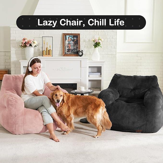 Hobestluk Bean Bag Chair for Adult Small Bean Bag Chairs - Image 4