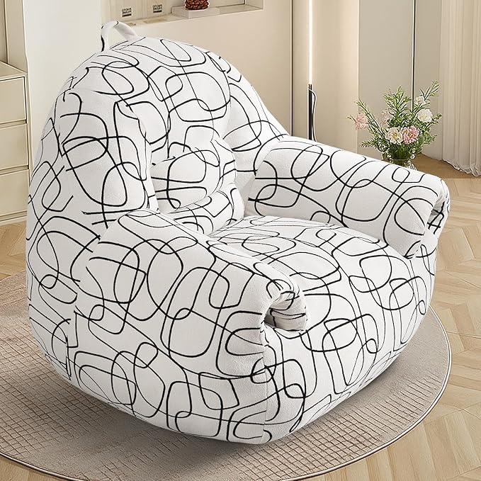 DAICO Bean Bag Chairs for Adults Bean Bag Sofa by DAICO