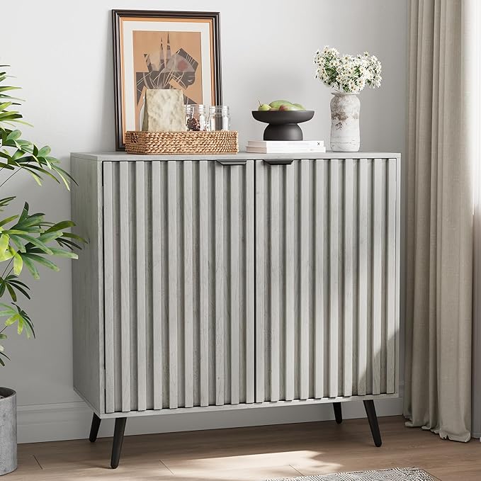 Semiocthome Gray Buffet Cabinet by Semiocthome