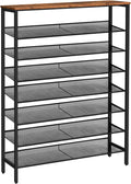 HOOBRO 8 Tier Shoe Rack, 39.4"L Shoe Shelf, Large Capacity Shoe Storage by HOOBRO