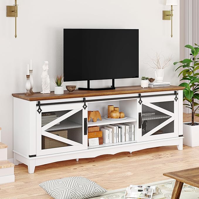 IDEALHOUSE Modern TV Stands for Living Room, 65 Inch TV Stand Entertainment - Image 8