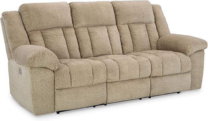 Signature Design by Ashley Tip-Off Classic Wall Hugger Power Reclining Sofa by SignatureDesignbyAshley