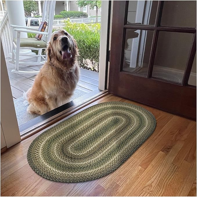 Homespice Pinecone Rustic Braided Rugs 20x30 - Image 10