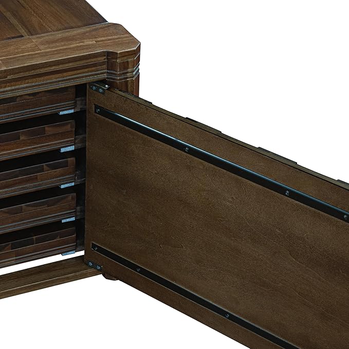 X12AS-0C8-27 - 14-Pc Dining Table Set contains an Extendable Rectangle Kitchen - Image 22