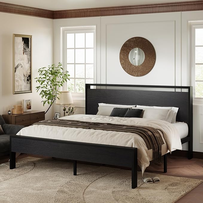 Allewie King Size Platform Bed Frame - Image 3