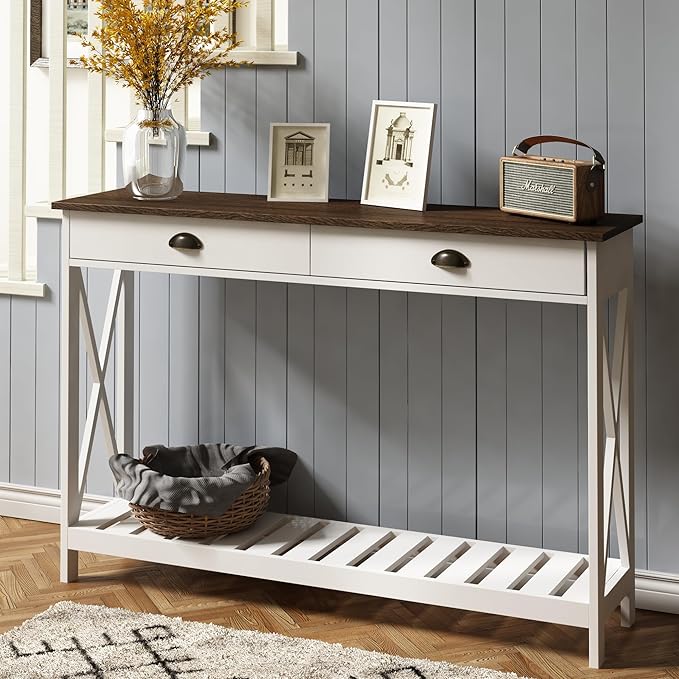 ChooChoo 47" Farmhouse Console Table by ChooChoo