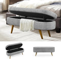 NicBex Ottoman Bench with Storage by NicBex