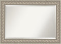 Amanti Art Silver Bathroom Mirror by AmantiArt