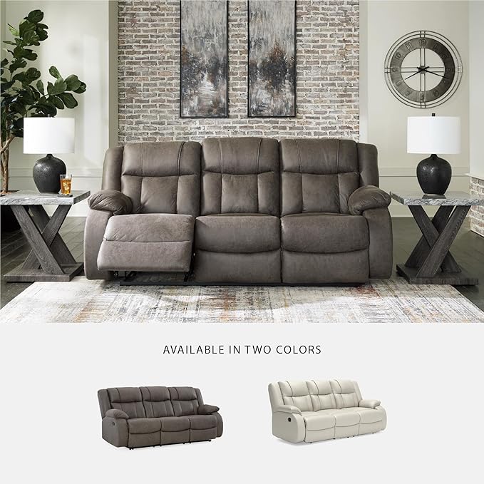 Signature Design by Ashley First Base Contemporary Faux Leather Manual - Image 7