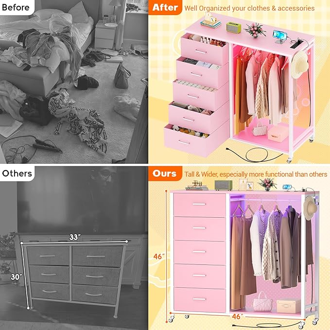 Cyclysio Dresser for Bedroom - Image 5