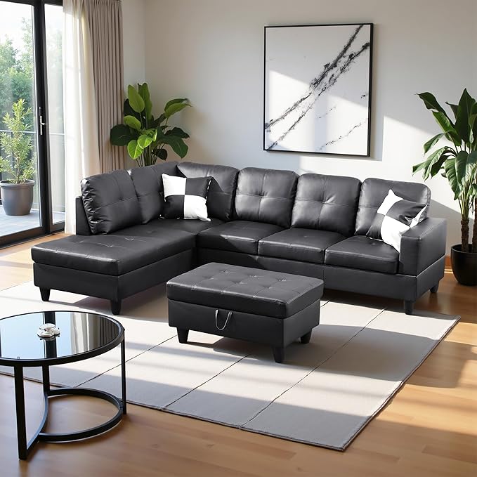 103.5" Oversized Sectional Couch, L Shaped Couch by LynginsCreativeLife