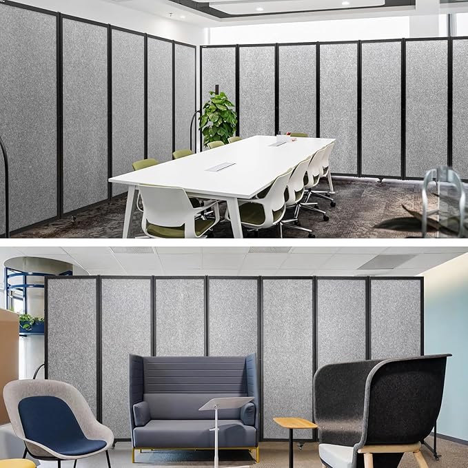 Folding Room Partition, Privacy Room Screen - Image 6