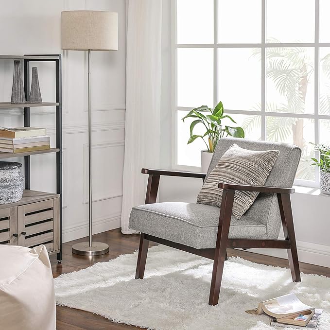 SONGMICS Accent Leisure Chair, Mid-Century Modern Arm Chair - Image 2