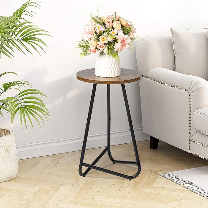 Indoor Plant Stand, Mid Century Wood Stand Plant Table, Modern Plant Stool - Image 3