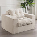 MAXYOYO Living Room Chair for Adults, Upholstered Floor Sofa by MAXYOYO