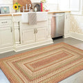 Homespice Harvest Premium Jute Braided Area Rug, 2x6' Rectangular Hall Runner by Homespice