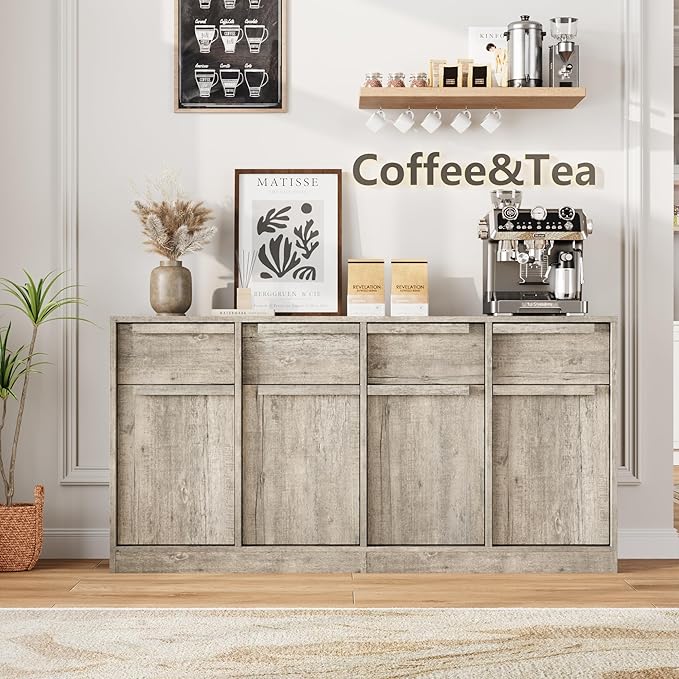 GarveeHome Sideboard Buffet Cabinet - Image 4