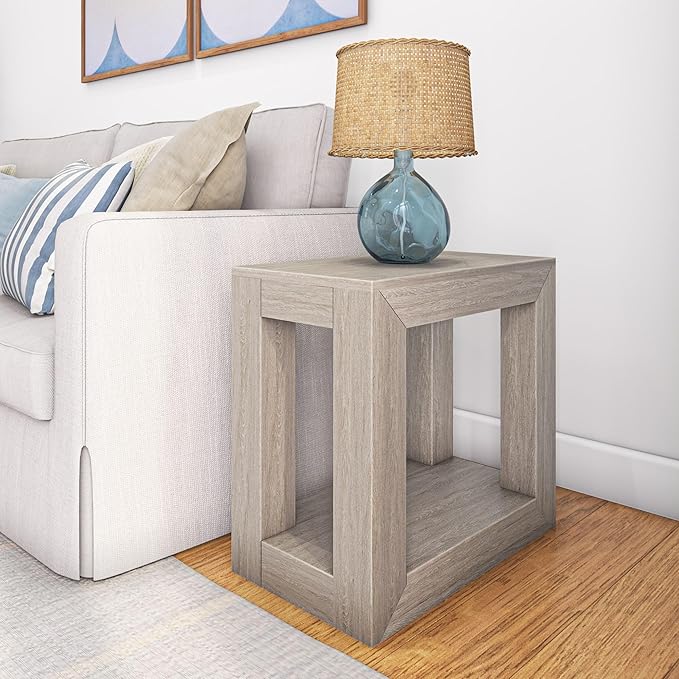 Plank+Beam Modern Rectangular Side Table by PlankBeam