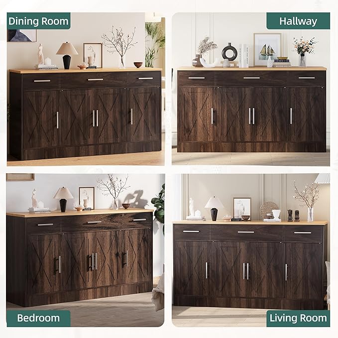Shintenchi Sideboard Buffet Cabinet - Image 7