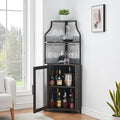 GarveeHome Corner Wine Bar Rack Cabinet by GarveeHome