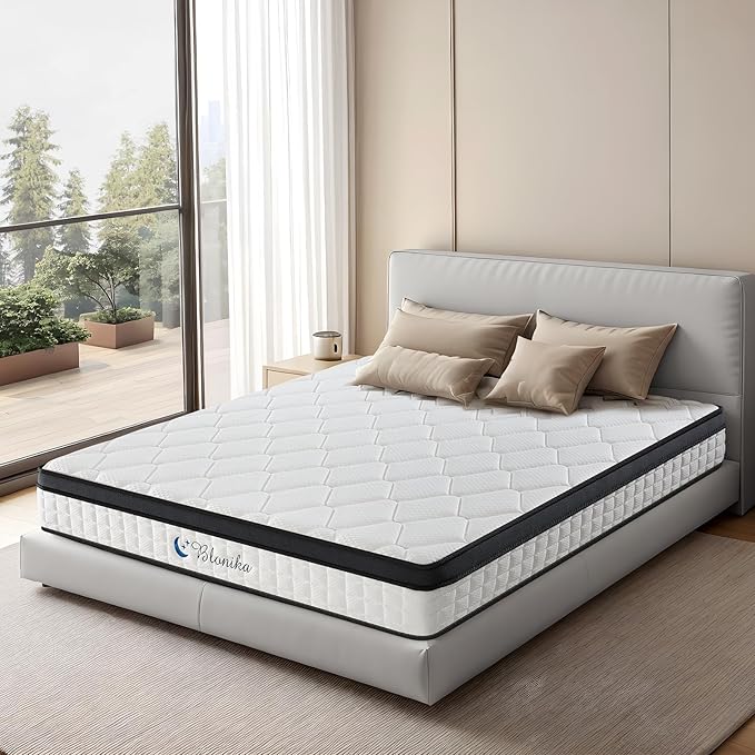 Full Size Mattress, 10 Inch Full Mattress in a Box, Medium Firm, Memory Foam by Unknown
