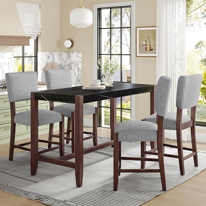 Ball & Cast 5-Piece Dining Table Set by BallCast
